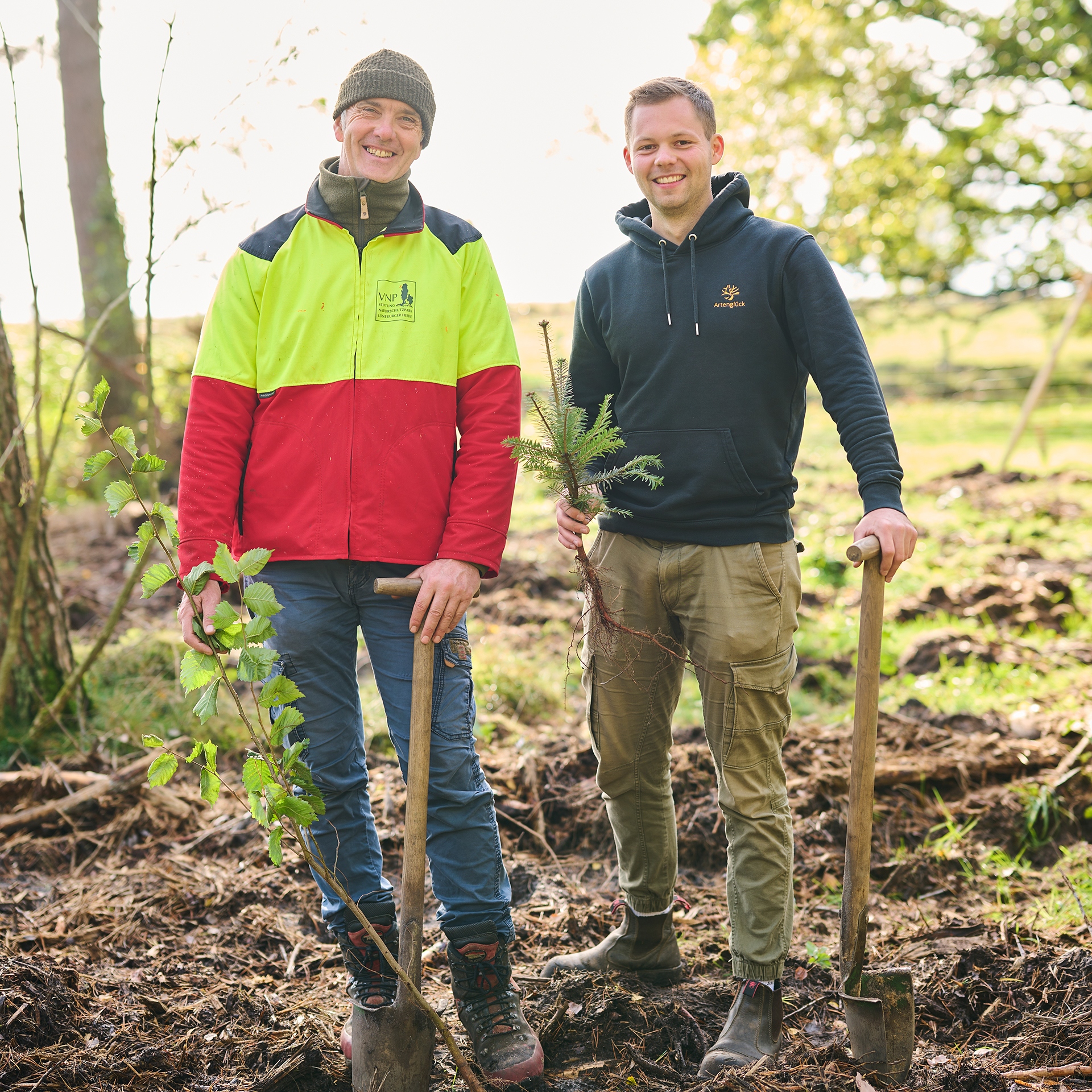 Waldprojekt Lüneburger Heide Team